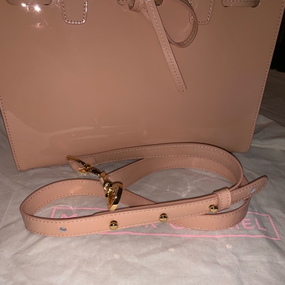 SOLD Mansur Gavriel Patent Leather Sun Bag - Picture 4 of 5